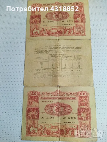 Продавам стари облигации , снимка 2 - Други ценни предмети - 55612574