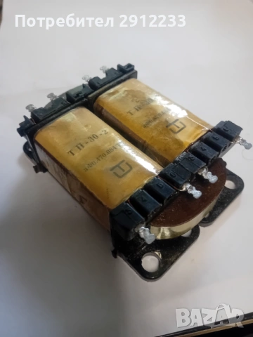 Трансформатор 27VA, 2x20V, снимка 3 - Индустриална техника - 54470531