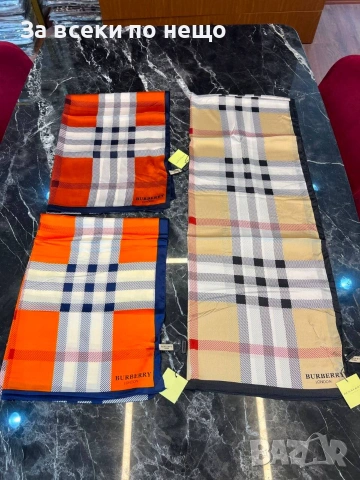 Hermes🔝Christian Dior🔝Burberry🔝Копринен Шал 100% Коприна С Кутия Код SK1748, снимка 6 - Шалове - 55075722