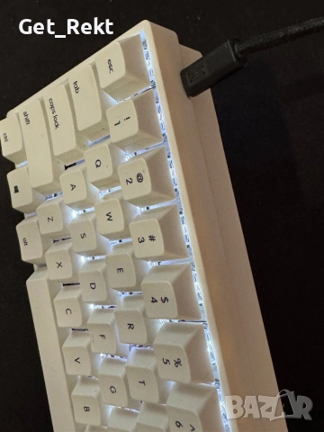 Custom keyboard/ гейминг клавиатура 65%, снимка 3 - Клавиатури и мишки - 54839677