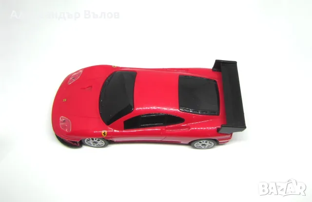 Колекционерска количка Ferrari 360 GTC - Shell V-Power 1:38, снимка 10 - Колекции - 55544231