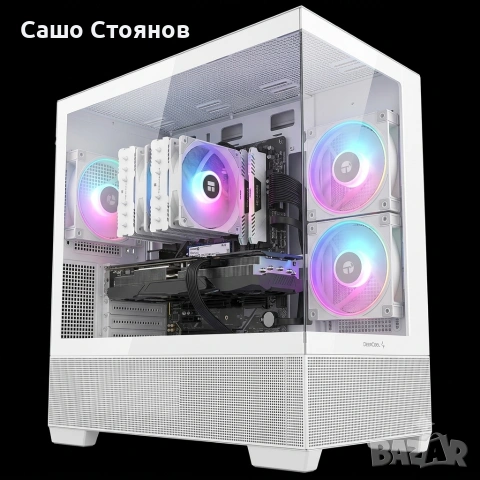 ЧИСТО НОВ Геймърски Компютър | Ryzen 7 5700X | RTX 3070 8GB | 32GB RAM | 1TB SSD NVMe