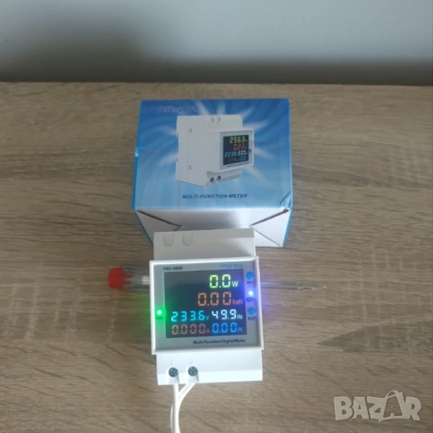 Wi-Fi контролен електромер за DIN шина 100A, TUYA, снимка 8 - Друга електроника - 54134978