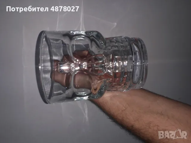 Уникална стъклена халба - 2бр. ПРОМОЦИЯ, снимка 3 - Чаши - 55503729