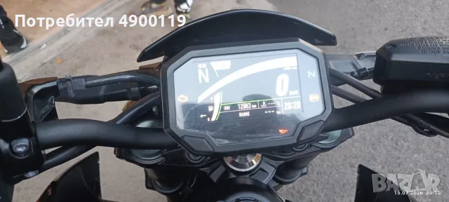 Kawasaki Z900 (2023) – 125 к.с. | Като нов, ТОП състояние, Генерация ARROW & нови гуми!, снимка 5 - Мотоциклети и мототехника - 55440102