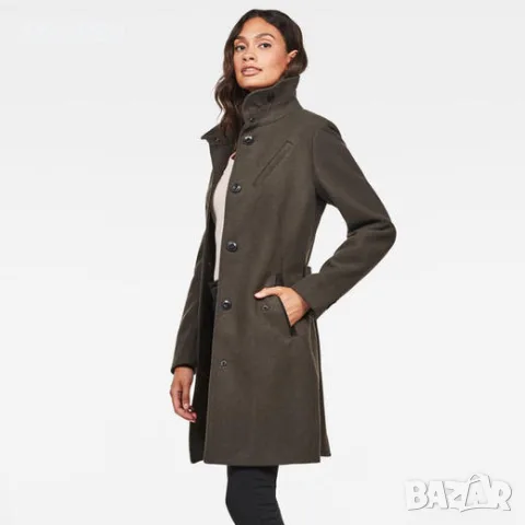Дамско вълнено палто G-STAR Empral Wool Trench дамско зимно яке, снимка 2 - Палта, манта - 55475607
