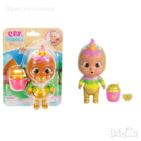 Миникукла Cry Babies CRYBABIES MAGIC TEARS GOLDEN EDITION - 5 вида, снимка 6 - Кукли - 54912707