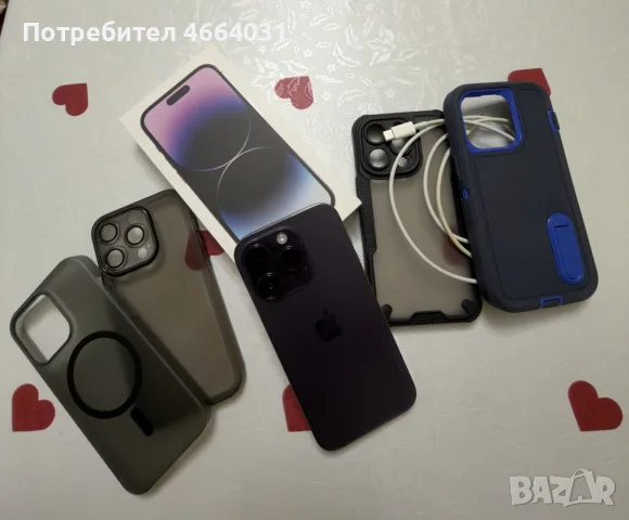 iphone 14 pro Purple 128 GB, снимка 3 - Apple iPhone - 55302359