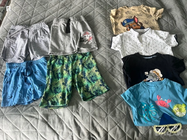 Летни дрехи за момче 110/116, снимка 6 - Детски тениски и потници - 54237050