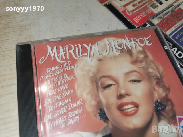 MARILYN MONROE CD-ВНОС GERMANY 0406261035H2E6R, снимка 8 - CD дискове - 54774527