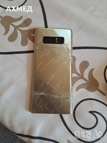 Смартфон Samsung Galaxy Note 8 (SM-N950F), 64GB, WQHD+(1440 x 2960), HDR 10, Dual SIM Златист, снимка 6 - Samsung - 54746232