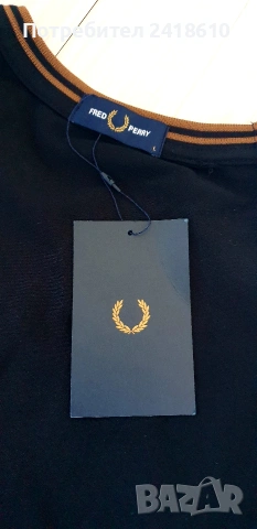 Fred Perry Cotton Mens Size L НОВО! ОРИГИНАЛ! Мъжка Тениска!, снимка 11 - Тениски - 54151986