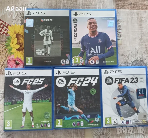 Fifa PS5--21,22,23,24,25