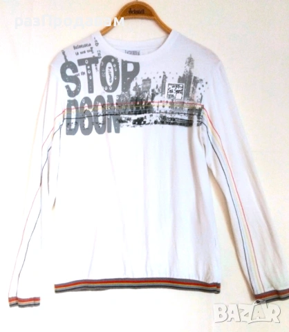 Блуза с надписи- Марка - LNS Men’s Wear, снимка 6 - Блузи - 54803325