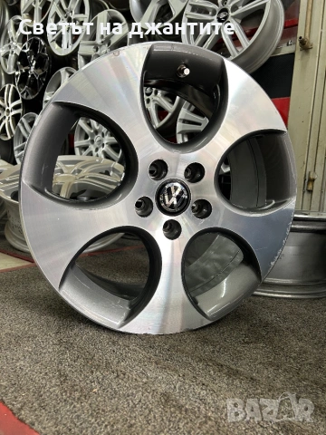 Джанти 18 Цола 5х112 VW Golf 5 6 7 GTI Caddy Touaran Original , снимка 8 - Гуми и джанти - 54632739