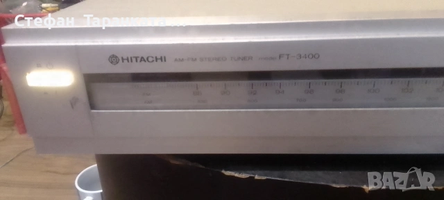 Радио тунер HITACHI , снимка 4 - Ресийвъри, усилватели, смесителни пултове - 54513451