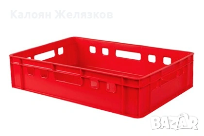 Пластмасови каси за съхранение е транспорт на хранителни стоки!