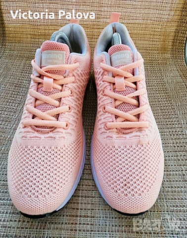 Дамски маратонки Running New Fashion, Розови, Nº40, снимка 5 - Маратонки - 54152275