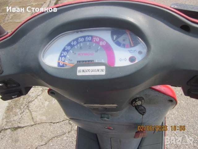 Продавам скутер KYMKO  ZX 50, снимка 3 - Мотоциклети и мототехника - 54752614