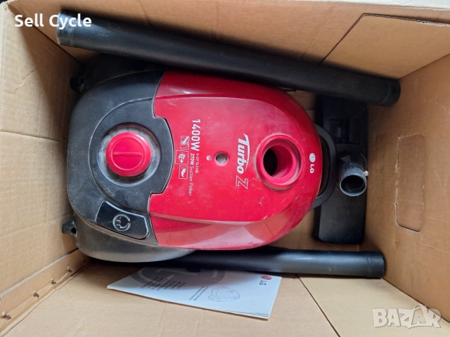 ✅ПРАХОСМУКАЧКА - LG V-CP743NB 1400W❗, снимка 2 - Прахосмукачки - 54633796