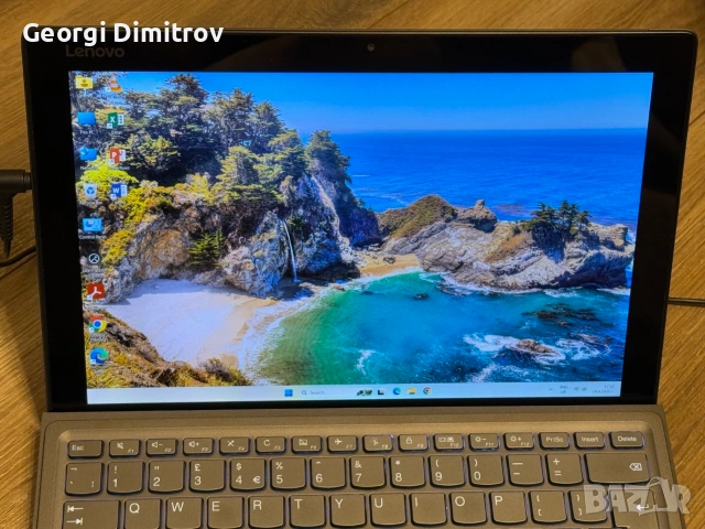 Lenovo Ideapad MIIX 520 i5-8250U/8RAM/256SSD/Intel UHD Graphics 620/Full HD Touchscreen, снимка 3 - Лаптопи за работа - 54984266