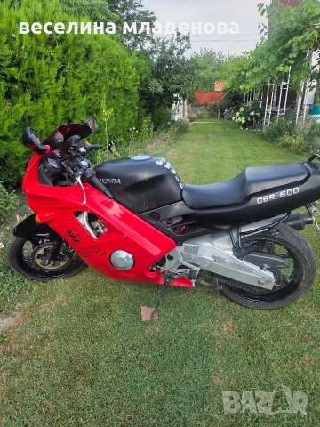 HONDA CBR 600 червен , снимка 3 - Мотоциклети и мототехника - 55125210