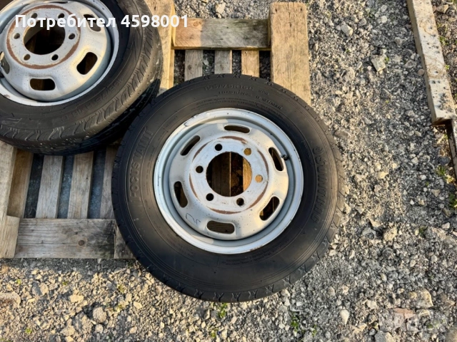 2бр.Джанти+Гуми 16цола 6x170 за ДВОЙНА ГУМА Iveco Daily(2000-2025), снимка 4 - Гуми и джанти - 54343176
