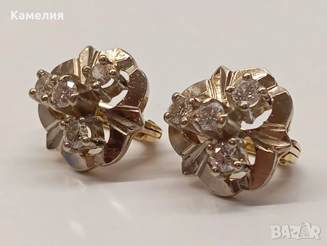 Руско злато , снимка 3 - Обеци - 53963533