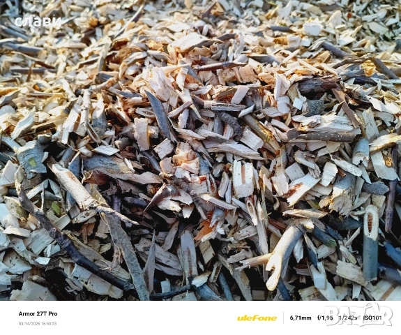 Дървесен чипс / Мулч / Черница , снимка 7 - Оранжерии - 53778872