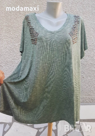 3XL/4XL Нова блуза Cato , снимка 2 - Туники - 55126621