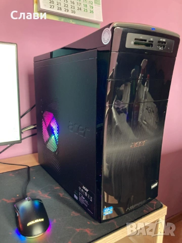 Геймърски компютър Acer Aspire AMD 8x3,30GHz, NVIDIA GTX 750Ti, SSD, Windows 11, снимка 5 - Геймърски - 54016745