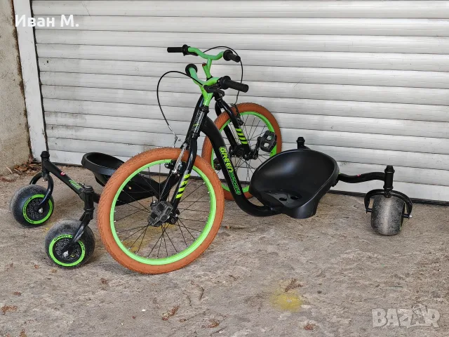 Дрифт триколки Green Machine , снимка 2 - Детски велосипеди, триколки и коли - 55618902