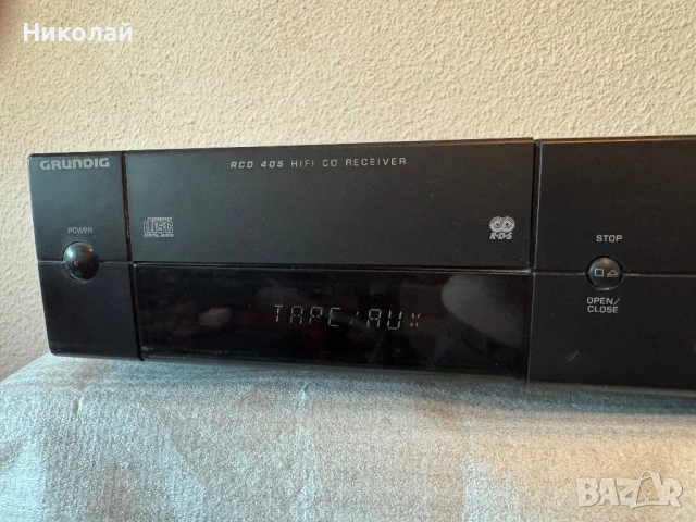 GRUNDIG RCD 405 РЕСИВЕР, снимка 4 - Ресийвъри, усилватели, смесителни пултове - 54918100