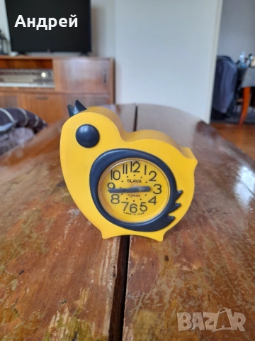 Настолен часовник,будилник СЛАВА,SLAVA #23