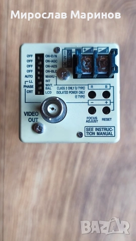 Камера JVC ,TK-C920BE, снимка 2 - Камери - 54986490