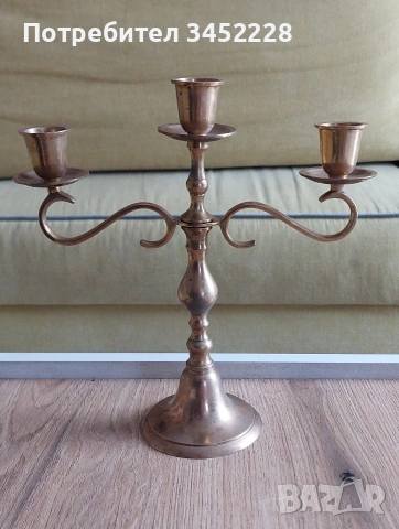 Свещник бронз за ценители , снимка 4 - Декорация за дома - 54165247