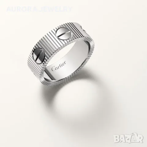 CARTIER Love Unlimited White Gold Дамски Пръстен, снимка 3 - Пръстени - 55703089