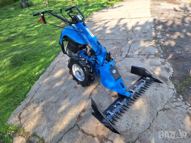  Палцова косачка BCS 737 10к.с.АСМЕ OHV двуколка с реверс 8 скорости, снимка 4 - Градинска техника - 54238596