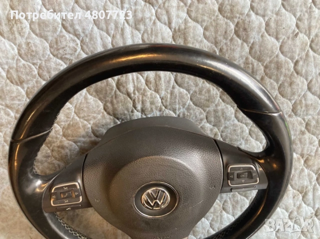 Волан с Airbag Vw Volkswagen Golf 6 7 Passat B6 B7, снимка 2 - Части - 54312116