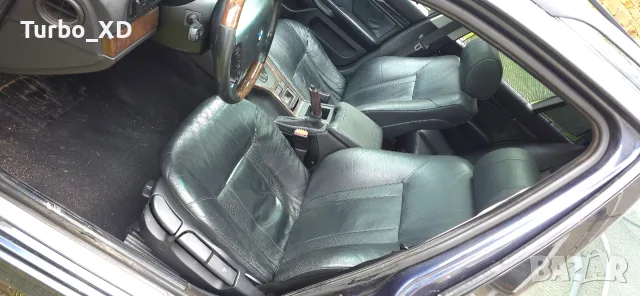 Продавам Exclusive черен кожен салон за BMW E39 комби