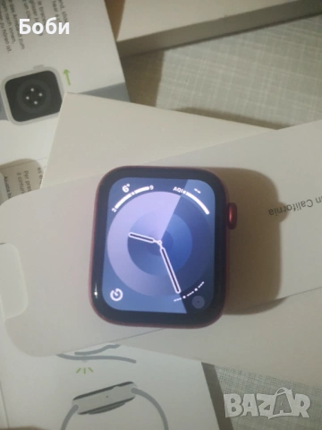 Apple Watch Series 6 GPS + Cellular, 44mm, снимка 6 - Смарт гривни - 54802389