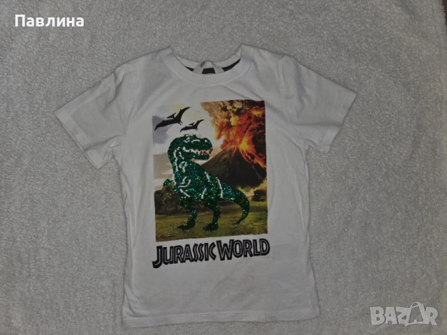 Лот 3 Тениски за Момче H&M - 122/128, снимка 6 - Детски тениски и потници - 55203051