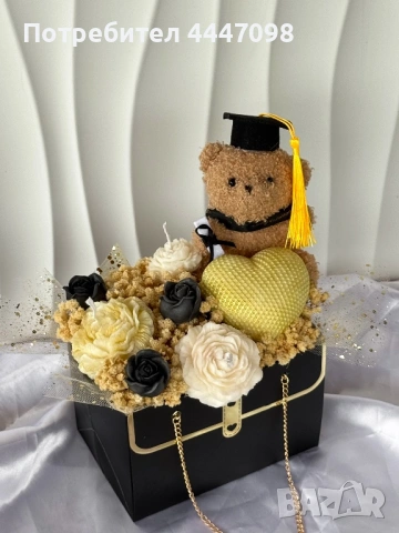 Букет с мече, снимка 3 - Подаръци за жени - 54264430