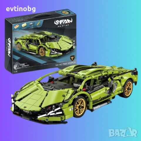 Конструктор, 1280 части, снимка 4 - Конструктори - 54066276