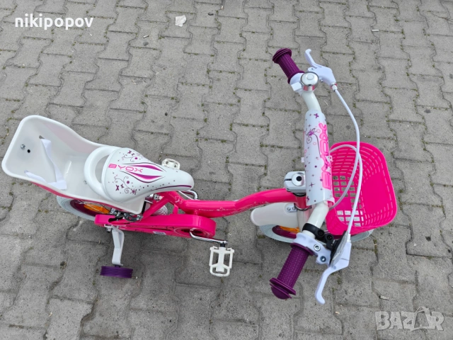 X Детски велосипед 14" FLOWER candy, снимка 4 - Велосипеди - 54395003