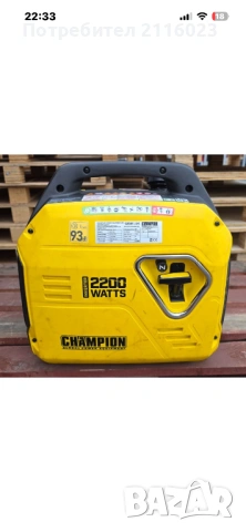 Генератор за ток-“Champion 2200w, снимка 3 - Генератори - 54561703