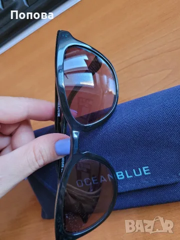 Дамски слънчеви очила Ocean blue, снимка 6 - Слънчеви и диоптрични очила - 55321351