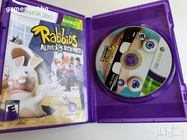 Rabbids: Alive & Kicking за Xbox 360, снимка 3 - Игри за Xbox - 55629031