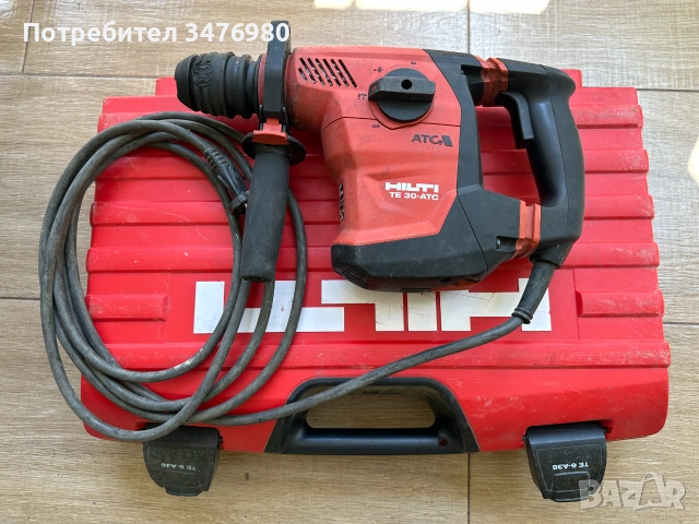 HILTI TE 30-ATC/AVR перфоратор SDS plus 1010 W