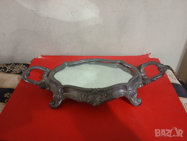 Поснос арт деко, снимка 6 - Други ценни предмети - 51221146